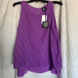 NWTs Nordstrom Bobeau purple top